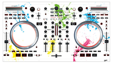 Numark NS 6 Skin Holi in Colors
